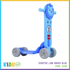 Mainan Anak Labeille Scooter Lion Racer Kidu Baby