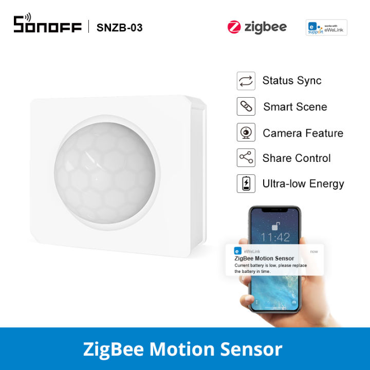 Ready go to ... https://bit.ly/3m9V9NN [ ITEAD SONOFF SNZB-03 ZigBee Motion Sensor เครื่องตรวจจับอัจฉริยะ Sensor 6M 110 °การตรวจจับครอบคลุม PIR เซนเซอร์อินฟราเรด Smart Home Security Motion Sensor เครื่องตรวจจับทำงานร่วมกับ SONOFF ZBBridge ผ่าน eWeLink APP]