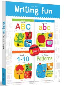 Writing Practice Pack of 4 Books (Writing Fun) Hardcover Wonderhouse