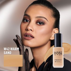 Make Over Powerstay 24H Weightless Liquid Foundation SPF 30 PA+++ Makeup BPOM Tahan Lama 24 Jam Oil Control High Coverage Ringan