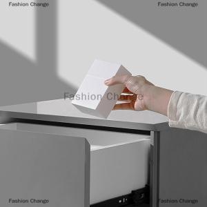 [COD] Fashion Change White Photocards Storage Box Korean Idol Card Organizer Storage Case Desk Container School Stationery Candy Holder Gift Decor