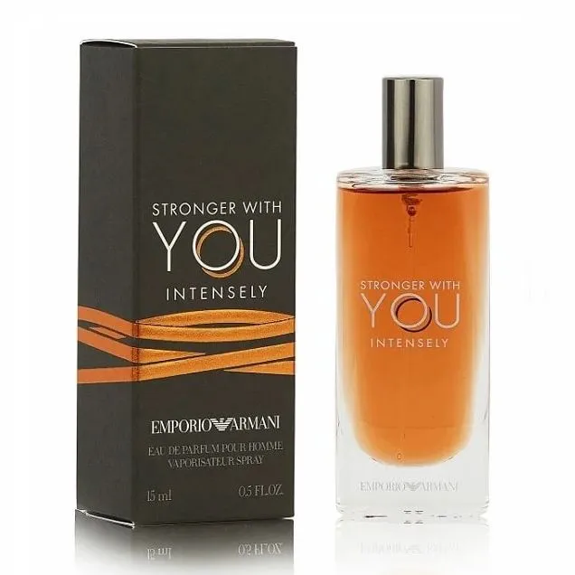 EMPORIO ARMANI STRONGER WITH YOU INTENSELY EDP M 15ML TRAVEL