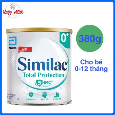 Sữa Similac Total Protection Số 0+ Lon 380g Cho bé 0-12 tháng