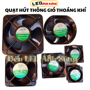 Quạt hút thông gió thoáng khí hút mùi hút khói 8cm 9cm 12cm 15cm 16cm 20cm Điện 220V