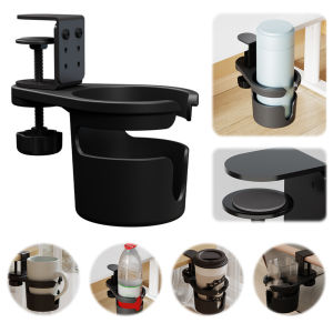 【24 hours delivery】 Rotating Desk Cup Holder Drinking Bottle Holder Insulated Bottle Holder Water Bottle Stand for Garden Fishing