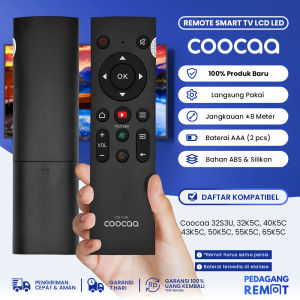 Remot Remote TV Coocaa LCD LED Android Digital Smart TV 32S3U Tombol Youtube
