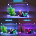 ไฟตู้ปลา led หลอดไฟตู้ปลา ไฟติดตู้ปลา3w/5w/6w/8w สำหรับตู้ปลาขนาด 11-36 นิ้ว ความสว่างสูง ปรับแสงได้ 4 แบบ โคมไฟ 4 แถว. 