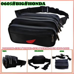 【READY STOCK】YAMAHA HONDA Motor Rider’s Waterproof Pouch Bag Waist Bag Sling Shoulder Chest Bag Beg kalis air Lelaki