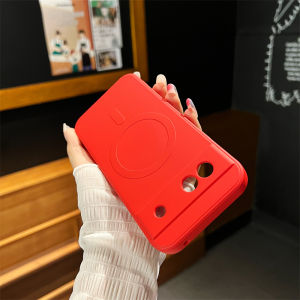 Liquid Silicone For Magsafe Wireless Charge Case For Google Pixel 8A 7A Magnetic Candy Matte Camera Protection Shockproof Cover