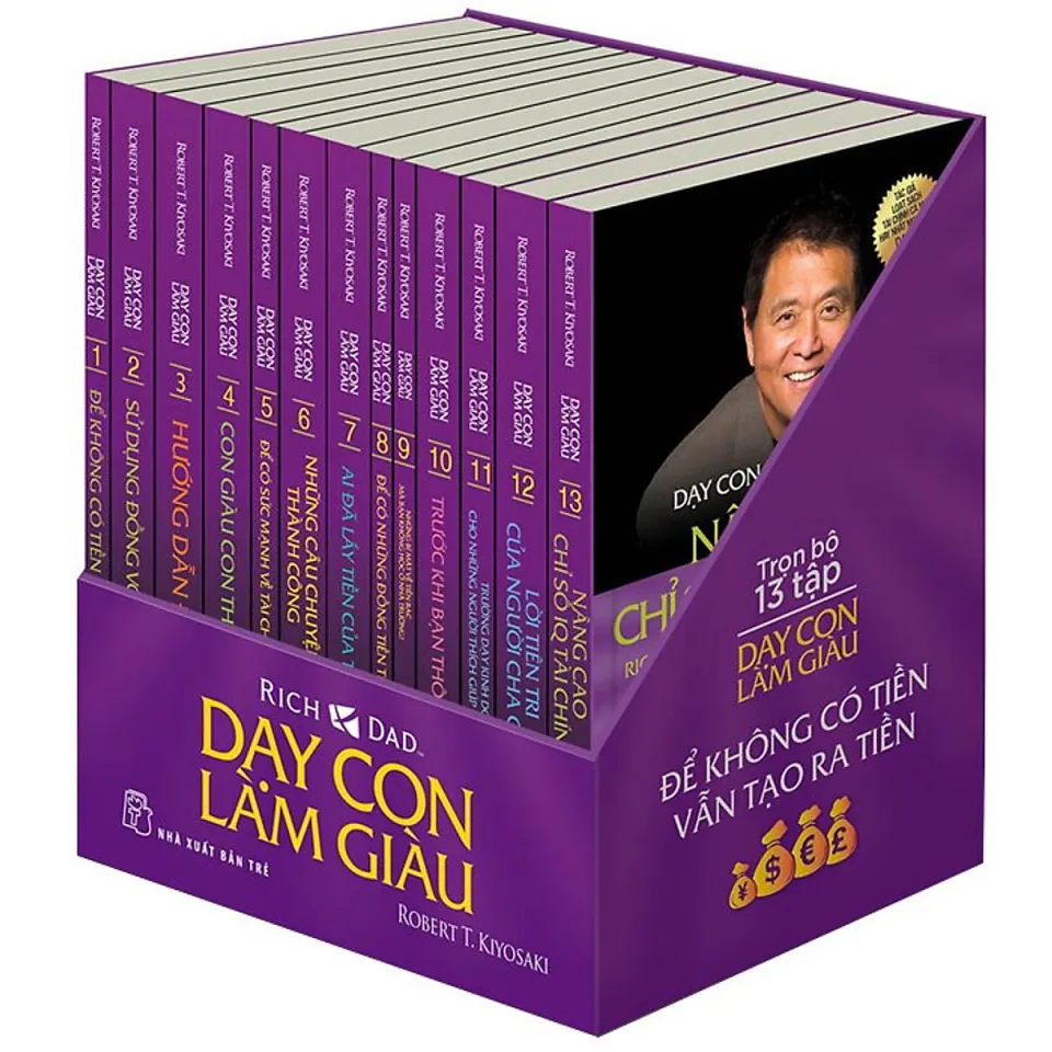 Sách Boxset Combo Dạy Con Làm Giàu (Trọn Bộ 13 Tập) Combo Sách