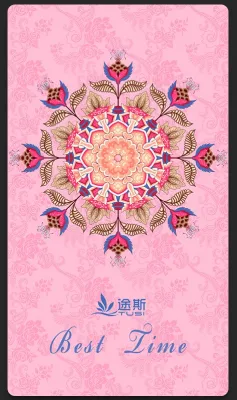 Rangoli Inspired Non-Slip Thicken Widen TPE Yoga Mat