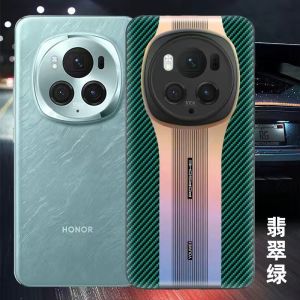 Case For Honor Magic 6 Pro 5 5Pro Case Laser Gradient Colour Back Cover For Magic5 Pro 5G Slim Thin Hard Shell Shockproof Bumper
