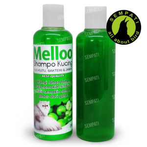 SEMPATI Melloo 250ml Degreaser Shampo Kucing Anjing Kitten Anabul Cat Shampoo Sampo Sabun Mandi Kucing Hair Body Care Obat Kutu Kucing Jamur Scabies Total Protection Anti Fungal Flea Parasit Alergi Pelembut Anti Rontok