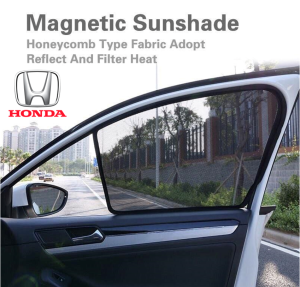 Honda Magnetic Sunshade City 2003 - 2023 HRV HRV 2022 BRV CRV CR-V Civic FD FB FC FE Hatchback Accord Jazz WRV aksesori