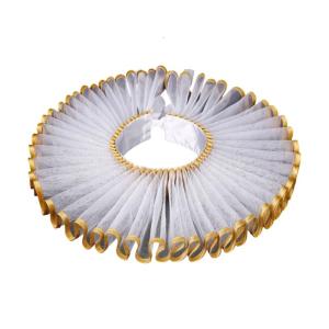 ปลอกคอชุดแวมไพร์คอสเพลย์รูปตัวตลก Elizabethan หรูหราสำหรับงานเลี้ยงสวมหน้ากากแฟชั่นวินเทจ