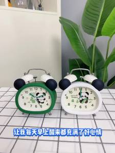 xpkQ Panda Alarm Clock for Kids Girls Boys LED Digital Snooze Cute Bedside Bedroom Desk Clock Children Gift Home Decoration 2B5Z7