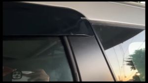 Mitsubishi Montero Sport 2016 to 2026 OEM / INJECTION Window Door Rain Visor Thailand Quality Car Accessories