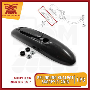 Pelindung Knalpot SCOOPY ESP 2015 (PSP) Cover Muffler Tutup Tameng Kenalpot Scoopy eSP Fi 2015-2017