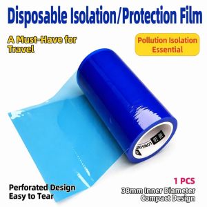 Disposable Toilet Mat Sticker Hotel Dirty Film Travel Multifunctional Full Coverage Isolation Film Dirty Blue Film Protective Film