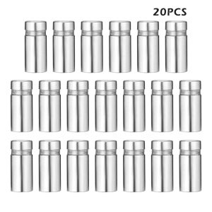 Signage Bolt Stainless Steel 20pcs 12x25mm Stand Off Bolt Advertising Nail For Glass Acrylic
