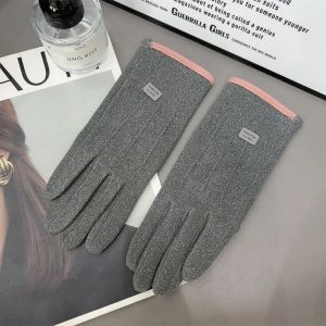 Winter Plush Warm Gloves Women Touchscreen Gloves Windproof Thermal Gloves for Driving Running Ski Riding Mittens
