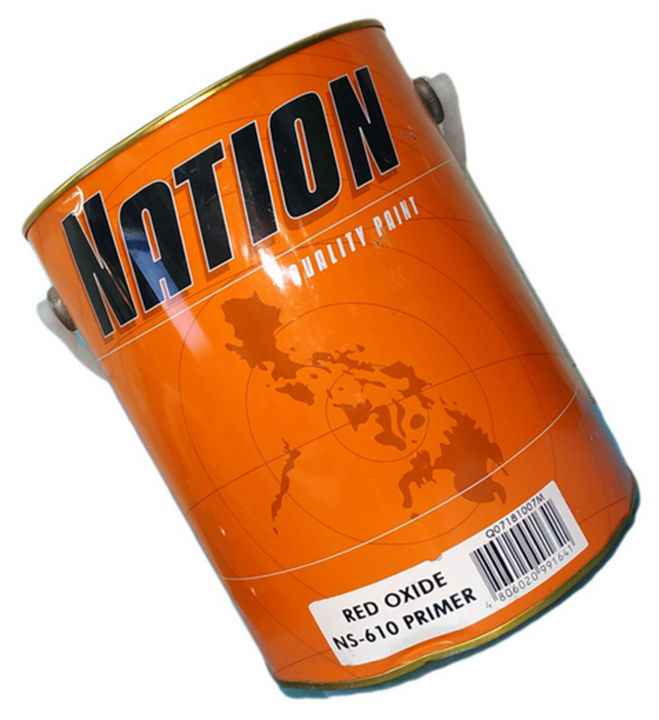 NATION RED OXIDE PRIMER NS-610 ( 1 GALLON ------------- GALLON