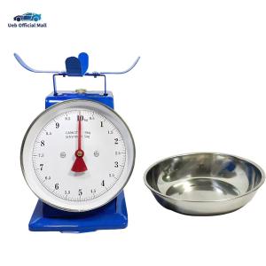 Ueb Official Mall ✪10Kg Multifunctional Kitchen Scale with Detachable Tray Mechanical Kitchen Food Scale Vintage Mechanical Kitchen Scale