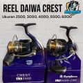 Reel Pancing Daiwa Crest LT Size 2500, 3000, 4000, 5000, 6000 SPINING. 