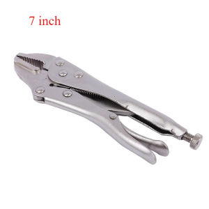 Round Jaw Locking Pliers Vise Grip Adjustable Heavy-Duty Grip for Workshop Repair Use