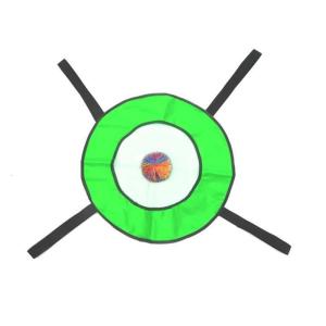 Lawn Outdoor Bouncy Disk Interactive Toy Rebounder Net Play Sport Toy Net Bag Toy Balls Catching Toy Backyard Catch Game