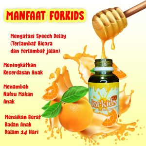 FORKIDS Madu Penambah Nafsu Makan Berat Badan Kecerdasan Otak Anak - 100% TERBUKTI !! Nafsu Makan dan BB Naik Drastis