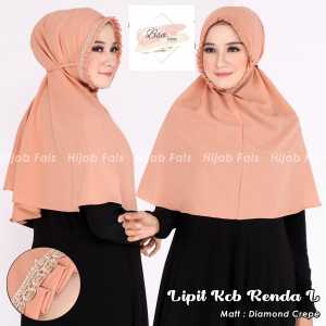 Hijab Bergo Maryam Terbaru / Bergo Lipit Renda / Bergo KCB Renda / Hijab Bergo Lipit Terbaru / Hijab Bergo KCB terbaru..BSA store