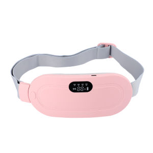Agdoad Menstrual Heating Pad Smart Warm Palace Belt Relief Waist Pain Cramps Vibrating Abdominal Massager Electric Waist Belt Device