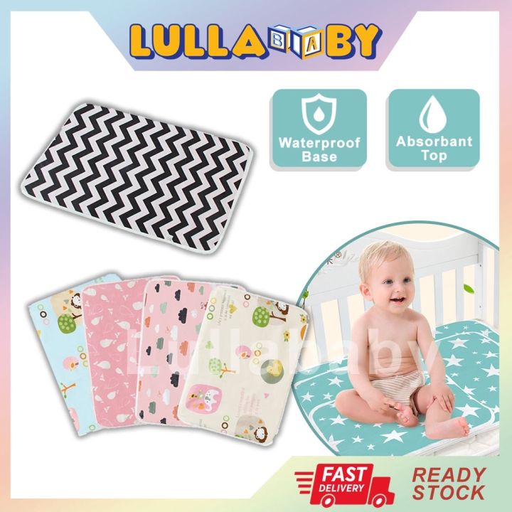 🔥READY STOCK🔥 Baby Diaper Changing Mat Waterproof Urine Mat Period