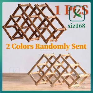 【Fast Delivery】Wine Glass Rack - Bamboo Holder Cup Hanging Shelf Organizer for Home Bar Restaurant