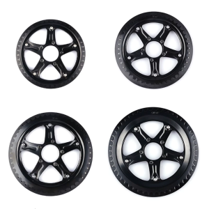 Xe đạp điện chainring Xích 44T/46t/48t/52T Xe đạp điện tay quây chainwheel động cơ trung chainwheel