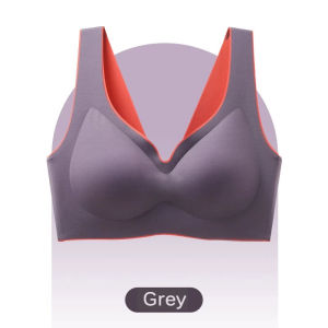 Twilight Womens Seamless Thai Latex Bra Push Up Underwear Gather Pad Bralette Wireless Feminine Brassiere Sports Bra