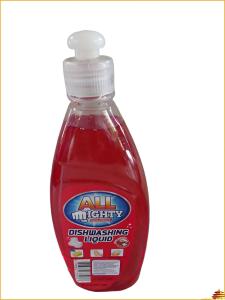ALL MIGHTY Dishwashing Liquid Extra Strength 400 ml (Red) - 1 Pc