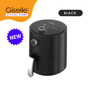 fast shipping -in stockGiselle Air Fryer with Timer & Temperature Control - Black/Cream White (3.0L/1000W) KEA0196/KEA0198