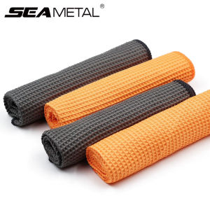 Car Towel Drying Cloth Waffle Weave Car Care Washing 2pcs