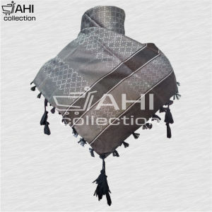 Sorban Segi Empat Almina Motif Surban Rumbai Grosir Bahan Halus