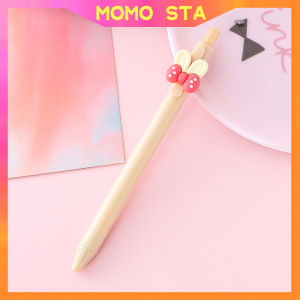 0.5MM Press Gel Pen Black Ink 1PC Cartoon Girl Rabbit School Stationery