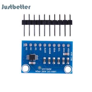 ADS1115 ADC Module Amplifier Development Board with Programmable Gain Amplifier 16 Bit I2C 2.0V To 5.5V for Arduino RPi