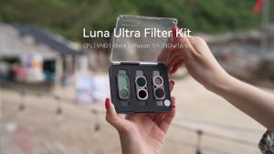 Telesin Insta360 Luna Ultra Filter Kit CPL + VND + 1/4 Black Diffusion