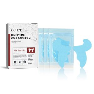 OUHOE มาส์กใต้ตา Hydrolyzed Collagen Eye Mask ให้ความชุ่มชื้นและให้ความชุ่มชื้นแก่ผิวรอบดวงตา ลดถุงใต้ตา ริ้วรอย และกระชับกล้ามเนื้อรอบดวงตา