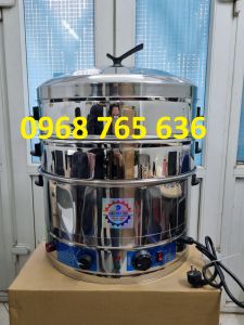 Nồi hấp mini Lò hấp chạy điện size 35cm hấp đa năng hấp bánh bao xộigiò chả bành flan caramen...