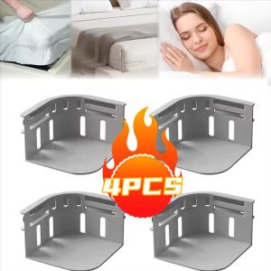 ตัวยึดผ้าปูที่นอนที่มองไม่เห็น | คลิปหนีบที่นอนสากล 14 ซม. การติดตั้งแบบไม่มีเครื่องมือสําหรับบ้าน/โรงแรม/ดอร์ม (4 ชิ้น) | จัดส่งฟรี