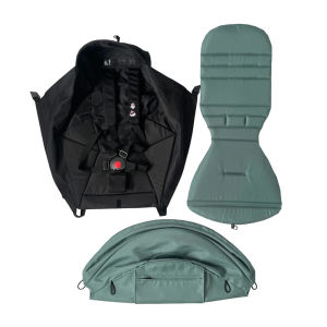 2025momtan®1:1 ginger pink double-layer waterproof fabric baby stroller replacement set 165 ° compatible with yoyo & yoyo2