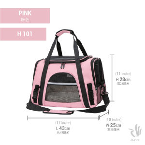 Foldable breathable Portable Cat Pet Oxford Bag Beg Oxford Haiwan Peliharaan Beg Kucing Bernafas boleh dilipat 便携式宠物猫狗包