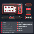 ANCEL DS300 เครื่องสแกนรหัส ECU เครื่องสแกน OBD2 ระบบเต็ม เครื่องมือวินิจฉัยรถยนต์ใหม่ล่าสุด ปี 2025 เครื่องสแกนรหัส ECU คีย์ OBD2 เครื่องสแกนรถยนต์ ฟังก์ชันรีเซ็ต ECU 30 รายการ เครื่องมือสแกนเครื่องอ่านรหัสข้อผิดพลาดสำหรับรถยนต์ทุกรุ่น PK launch x431. 